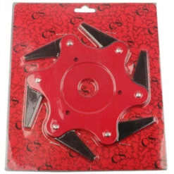 THSINDE Mähmesser Rasenmäher Schneidkopf Garten 6 Stahlmesser Rasierer Mäher Ersatz Trimmerkopf, Rot -Angebote Rasenmäher & Zubehör Store 65393485 4