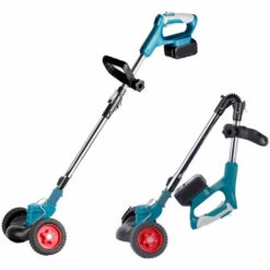 LIFCAUSAL Kabelloser Weed Eater Rasentrimmer, 3-in-1-Leichtrasenmäher Und Kantenschneider Mit 3 Arten Von Klingen, 21 V 2 Ah Li-Ion-Akku Für Garten Und Hof (Blau) EU-Stecker -Angebote Rasenmäher & Zubehör Store 65679982 4