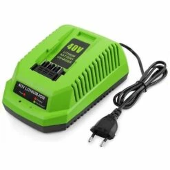 THSINDE 40-V-Lithium-Akku-Ladegerät Für Greenworks 40-V-Li-Ion-Akku Eu Plug_gift Von G