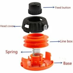 DONTODENT P25 Schnurspule Für Doppelkopf-Schnurkantenschneider -Angebote Rasenmäher & Zubehör Store 66096142 5