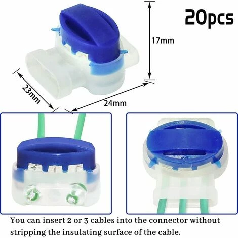 THSINDE Satz Mit 20 Harzgefüllten Kabelverbindern Für Automower Roboter-Rasenmäher 6 THSINDE Satz Mit 20 Harzgefüllten Kabelverbindern Für Automower Roboter-Rasenmäher – Bild 4