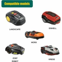 PERLE RARE 30 X Ersatz-Rasenmähermesser Aus Titan, Kompatibel Mit Worx Landroid Rasenmäher-Aufsätzen + 30 X Schrauben -Angebote Rasenmäher & Zubehör Store 66335410 4