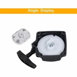 PERLE RARE Poweka Starter + Mitnehmerplatte Für 33ccm 43ccm 47ccm 49ccm 50ccm Rasenmäher Rasenmäher Pocket Dirt Bike Scooter Chopper -Angebote Rasenmäher & Zubehör Store 66336315 3