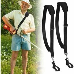 PERLE RARE 2 Stück Trimmerriemen Universell Verstellbare Laubbläserriemen Einfach Zu Lösende Riemen Trimmer-Ersatzteile