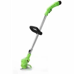 LIFCAUSAL Elektrischer Rasenmäher, Wiederaufladbarer Li-Ionen-Akku, Kabelloser Rasentrimmer, Automatische Freigabe, Tragbarer Garten, Heimtrimmmaschine Für Den Garten, Grün, 1 Pas -Angebote Rasenmäher & Zubehör Store 66373745 3