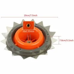 MONLY Universal-Rasenmäher-Kopf-Freischneider-Zubehör Mit Doppelseitiger Schneidklinge -Angebote Rasenmäher & Zubehör Store 66481585 5