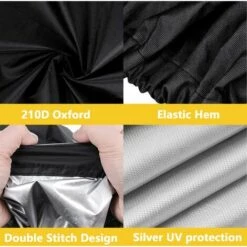 HEGUYEY Oxford 210D Rasenmäher-Schutzhülle Mit Kordelzug Und Tragetasche 183 X 137 X 117 Cm -Angebote Rasenmäher & Zubehör Store 66929118 5