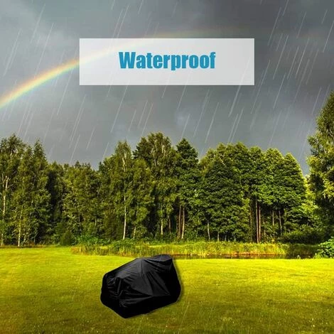 DECKON Rasenm?herabdeckung 140 * 66 * 91CM Rasenm?herabdeckung 210D Wasserdichtes Und UV-best?ndiges Gewebe Rasentraktorabdeckung F��r Gartenrasen Im Freien Mit Aufbewahrungstasche 5 DECKON Rasenm?herabdeckung 140 * 66 * 91CM Rasenm?herabdeckung 210D Wasserdichtes Und UV-best?ndiges Gewebe Rasentraktorabdeckung F��r Gartenrasen Im Freien Mit Aufbewahrungstasche – Bild 3