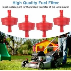 DECKON 10 PCS Kraftstofffilter F��r Rasenm?her Benzinfilter Rasenm?her Benzinfilter Rasenm?her Kraftstofffilter F��r Briggs & Stratton 298090 298090S 1/4" Kraftstoffleitung -Angebote Rasenmäher & Zubehör Store 66981924 3