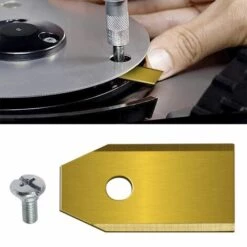 DECKON 60 X Ersatzklingen Aus Edelstahl, Kompatibel Mit Husqvarna Gardena McCulloch ROB Flymo Yardforce Matrix Grizzly Brast -Angebote Rasenmäher & Zubehör Store 66983431 3