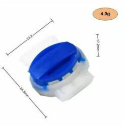 SOEKAVIA 20er-Pack Harzgefüllte Kabelverbinder Für Mähroboter (2,3 Cm X 2,4 Cm X 1,7 Cm) -Angebote Rasenmäher & Zubehör Store 67407015 2