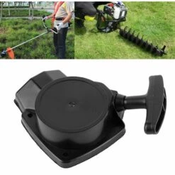 NAXUNNN 26cc Pull Start Rückstoß Starter Rasenmäher Trimmer Abzieher Schwarz Passend Für CG260 BC260 -Angebote Rasenmäher & Zubehör Store 68336027 4