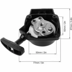 NAXUNNN 26cc Pull Start Rückstoß Starter Rasenmäher Trimmer Abzieher Schwarz Passend Für CG260 BC260 -Angebote Rasenmäher & Zubehör Store 68336027 5