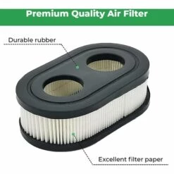 LANGRAY 2er Luftfilter Rasenmäher Ersatzteile Motor Luftfilter Kompatibel Mit Brigg Und Stratton 550E 550EX Eco-Plus 575EX 798452 593260 5432 5432K -Angebote Rasenmäher & Zubehör Store 68566930 3