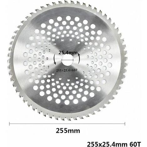 ECHOO Rasenmäher-Zubehör, 60T-Legierungs-Sägeblätter, 60-Zahn-Legierungs-Sägeblätter Für Rasenmäher, Rasenmäher-Sägeblätter 7 ECHOO Rasenmäher-Zubehör, 60T-Legierungs-Sägeblätter, 60-Zahn-Legierungs-Sägeblätter Für Rasenmäher, Rasenmäher-Sägeblätter – Bild 5