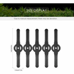 LIFCAUSAL Kunststoff-Rasenmäherklinge, Grasschneider, Grastrimmer, Weeder-Klinge, Ersatzmäher-Zubehör Für Garten, Landwirtschaft, Verwendung, 5 Stück/Pack -Angebote Rasenmäher & Zubehör Store 68678045 3