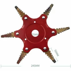 LIFCAUSAL S-Form New Style Gezahnte Mähklinge Rasenmäher Zubehör Farm-Oriented Six Leaf Cyclone Blade 10 LIFCAUSAL S-Form New Style Gezahnte Mähklinge Rasenmäher Zubehör Farm-Oriented Six Leaf Cyclone Blade -Angebote Rasenmäher & Zubehör Store 68678054 4