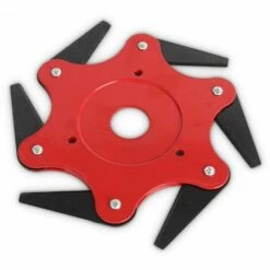 MONLY Freischneider-Trimmerkopf Rasenmäherkopf Für Den Außenbereich 65-Mn-Stahl-Rasentrimmerkopf Extra Strapazierfähiger Jätewerkzeug-Ersatz Für Rasentrimmer