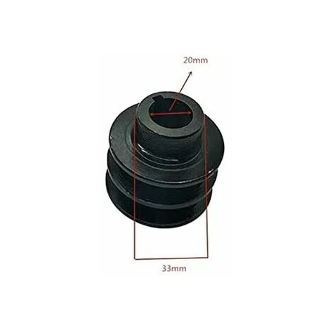 MONLY 20mm ID V Belt Pulley Pulley DI DIRE DOUT Double Groove FIT For Ho/NES 168F 170F GX110 GX120 GX160 GX200 7HP ATV GO Kart Graciella Motors (Color : 20mm) 5 MONLY 20mm ID V Belt Pulley Pulley DI DIRE DOUT Double Groove FIT For Ho/NES 168F 170F GX110 GX120 GX160 GX200 7HP ATV GO Kart Graciella Motors (Color : 20mm) – Bild 3