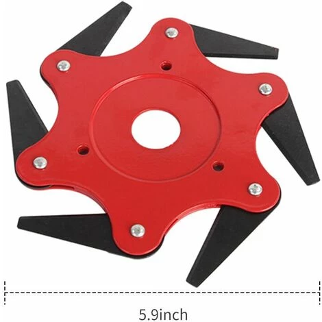 MONLY Freischneider-Trimmerkopf Rasenmäherkopf Für Den Außenbereich 65-Mn-Stahl-Rasentrimmerkopf Extra Strapazierfähiger Jätewerkzeug-Ersatz Für Rasentrimmer 5 MONLY Freischneider-Trimmerkopf Rasenmäherkopf Für Den Außenbereich 65-Mn-Stahl-Rasentrimmerkopf Extra Strapazierfähiger Jätewerkzeug-Ersatz Für Rasentrimmer – Bild 3