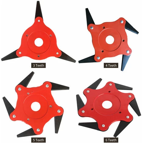 MONLY Freischneider-Trimmerkopf Rasenmäherkopf Für Den Außenbereich 65-Mn-Stahl-Rasentrimmerkopf Extra Strapazierfähiger Jätewerkzeug-Ersatz Für Rasentrimmer 6 MONLY Freischneider-Trimmerkopf Rasenmäherkopf Für Den Außenbereich 65-Mn-Stahl-Rasentrimmerkopf Extra Strapazierfähiger Jätewerkzeug-Ersatz Für Rasentrimmer – Bild 4