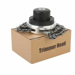 MONLY Trimmerkopf Mit Rollenketten-Schneidklinge Outdoor-Rasenmäherkopf Stahl-Trimmerkopf-Eater-Werkzeug Für Rasenmäher Mit Gerader Welle -Angebote Rasenmäher & Zubehör Store 68682819 5