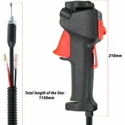 MONLY Trimmer Gasschalter Gashandgriff, Freischneider, Rasenmäher, Rasenmäherzubehör -Angebote Rasenmäher & Zubehör Store 68760578 5