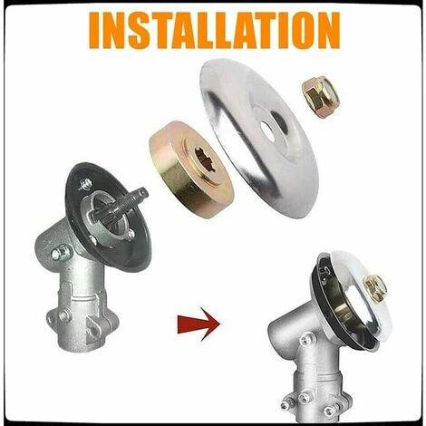 MONLY Stück Ersatz-Metallzahnrad-Mutternhalter-Kit Mit Innensechskantschrauben Für Freischneider Freischneider Universal-Mutterhalter-Kit M10 Zubehör, Für Rasenmäher-Freischneider 6 MONLY Stück Ersatz-Metallzahnrad-Mutternhalter-Kit Mit Innensechskantschrauben Für Freischneider Freischneider Universal-Mutterhalter-Kit M10 Zubehör, Für Rasenmäher-Freischneider – Bild 4