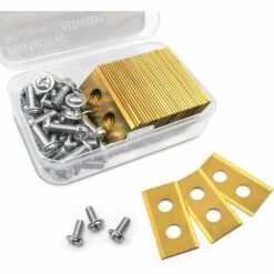 JOORRT 30 Stück Mähmesser, Rasenmäher-Ersatzmesser Mit Schrauben Für Worx Landroid