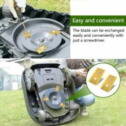 JOORRT 30 Stück Mähmesser, Rasenmäher-Ersatzmesser Mit Schrauben Für Worx Landroid -Angebote Rasenmäher & Zubehör Store 69448366 4